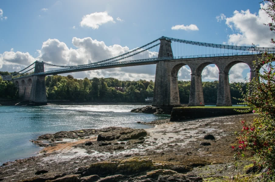 Bridge in Bangor Bridge in Bangor