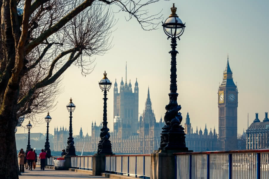 London walkway