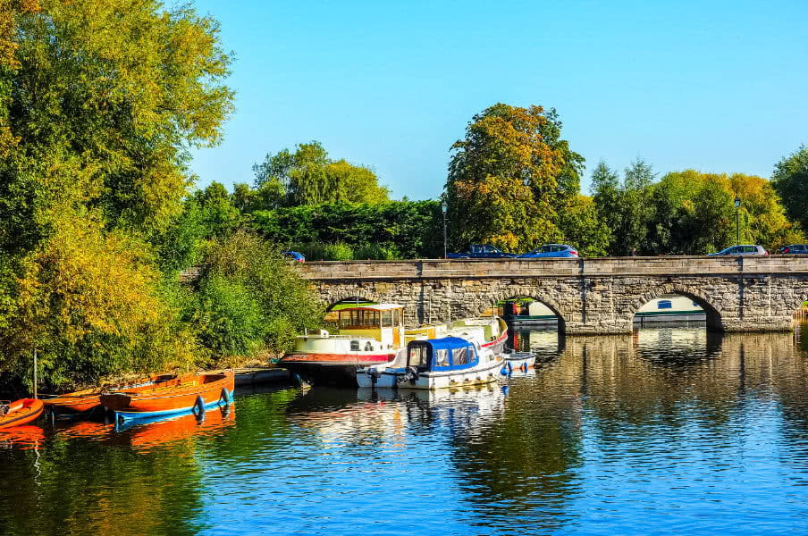 River Avon in Stratford, UK
