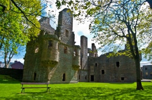 Earl's palace in Kirkwall in Orkney, UK