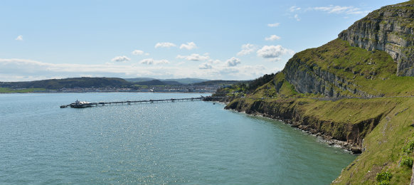 llandudno sea front north wales